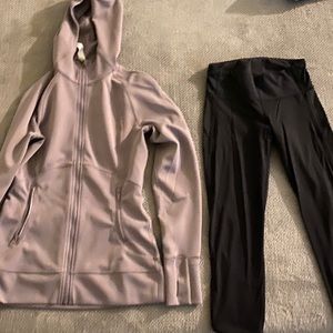 Lulu bundle-jacket and crop leggings